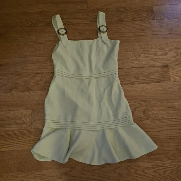 ruffled mini wrap dress Womens Mini Dresses